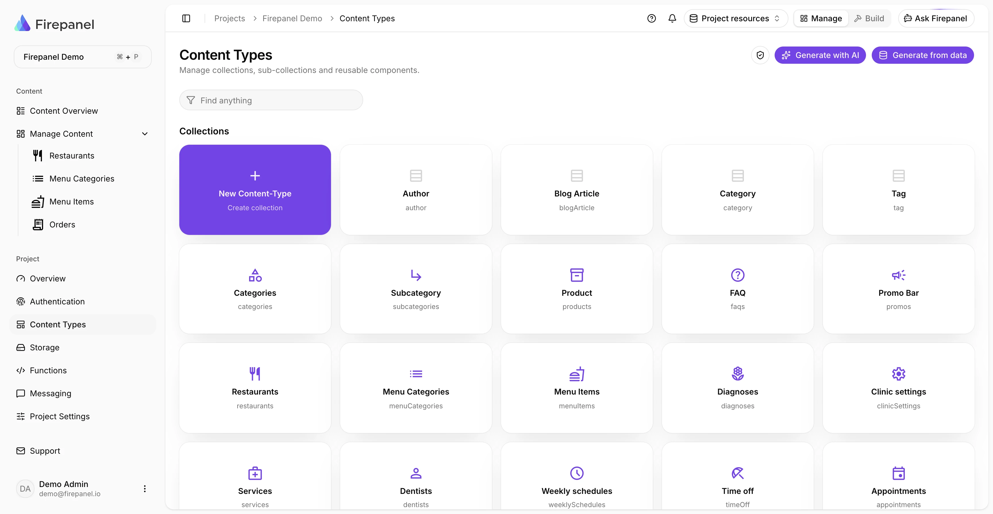 Content Types Content Types