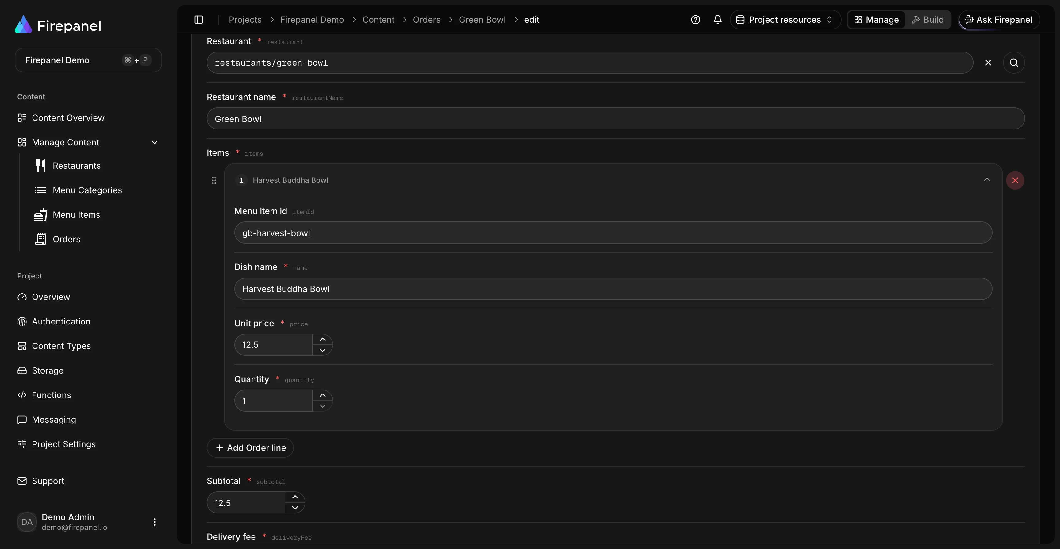Nested Content Nested Content