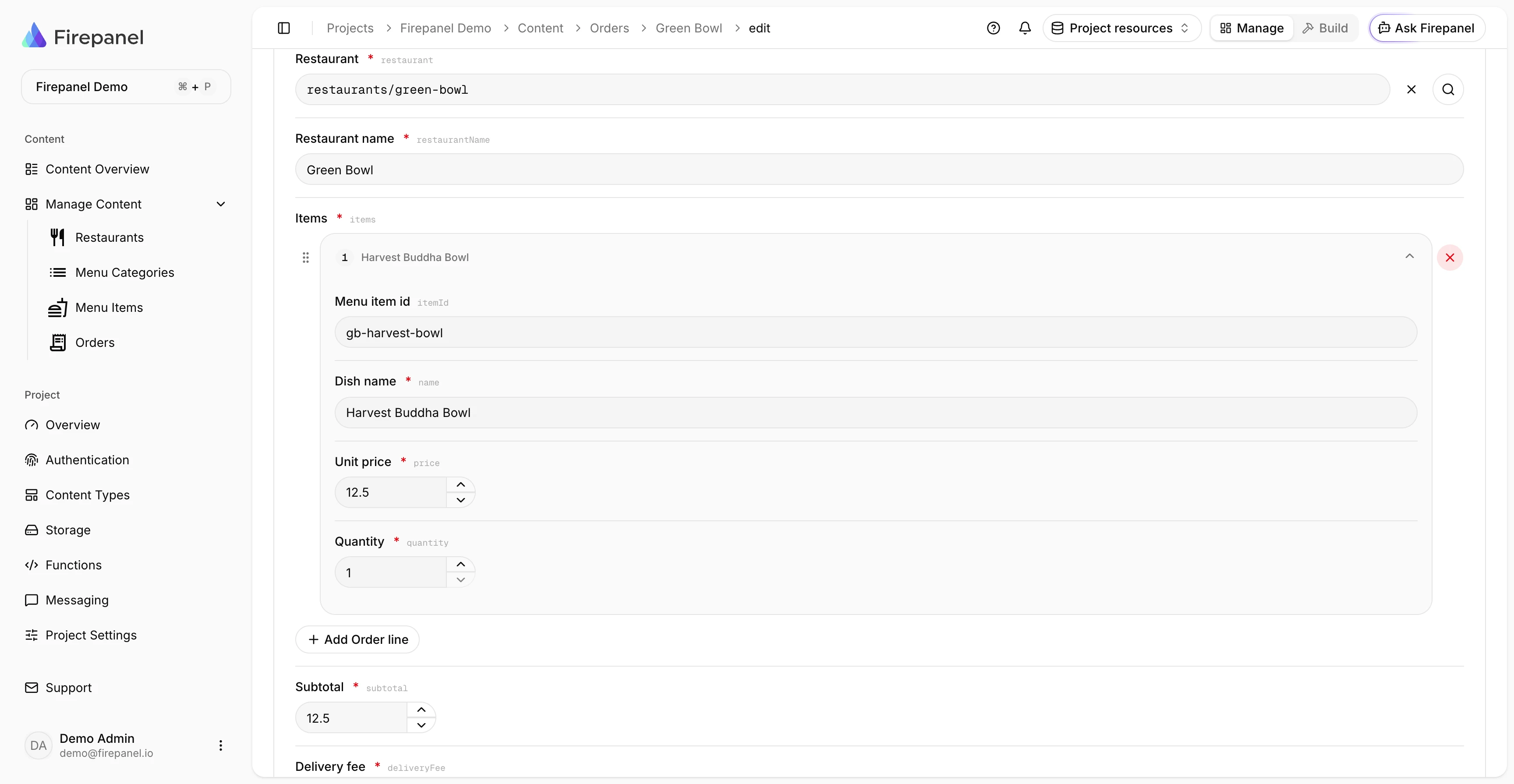 Nested Content Nested Content