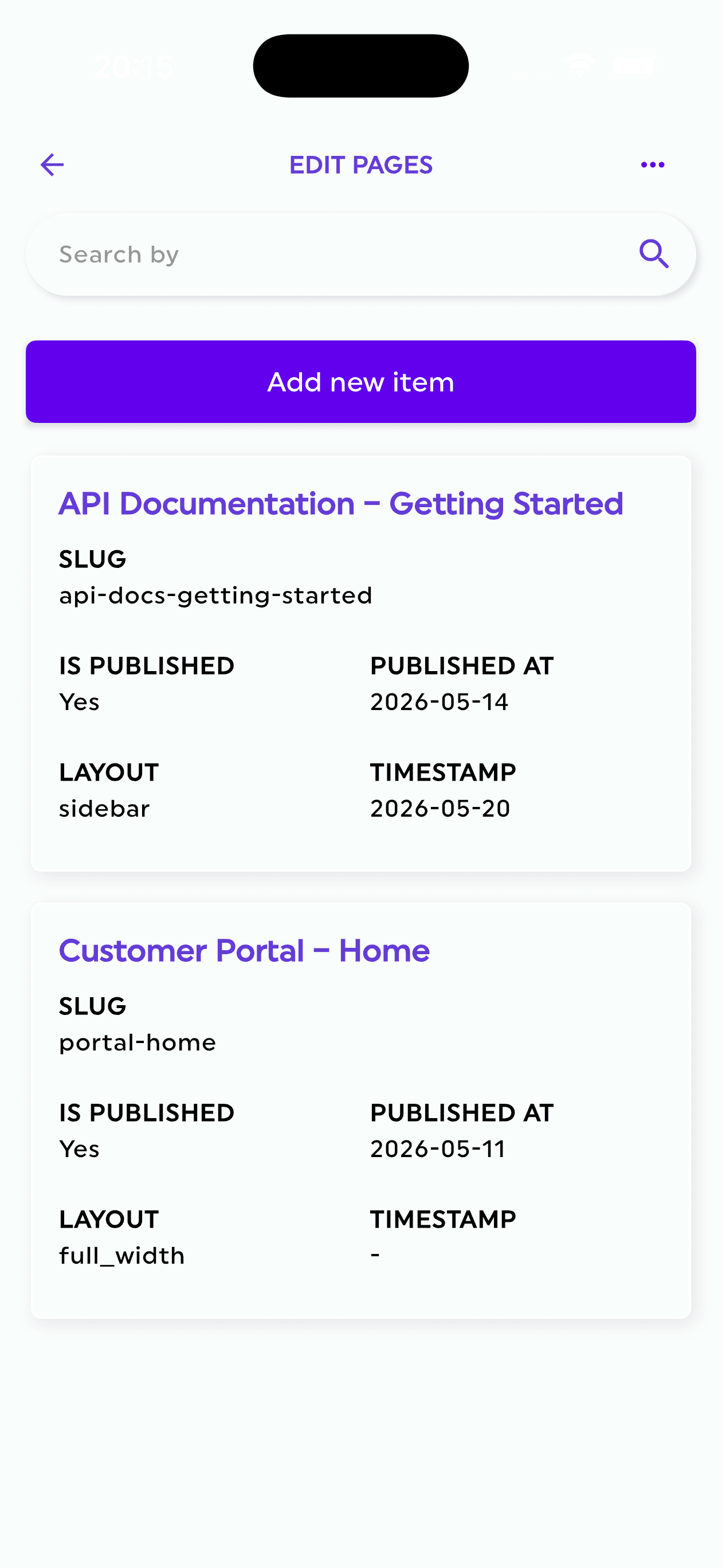 Firepanel app screen 2 Firepanel app screen 2